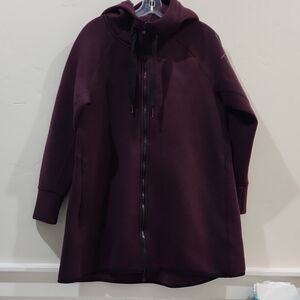 Calvin Klein Women's Deep Purple Utility Jacket